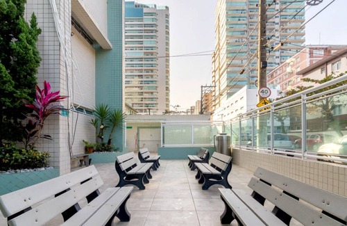 Praia Grande Apartamento | Apto a 50m da Praia Vila Tupi, na Praia Grande