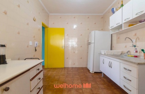 Praia Grande Apartamento | Aconchego a 300m da Praia da Guilhermina