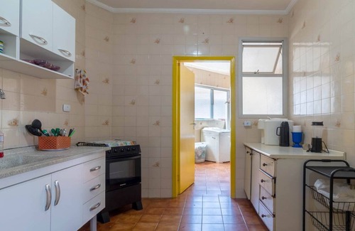 Praia Grande Apartamento | Aconchego a 300m da Praia da Guilhermina