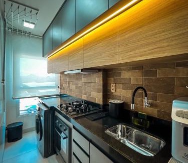 Praia de Itaparica Apartamento | Apartamento Pé na Areia com Piscina e Vista Mar ao lado do Itaparica Food Park