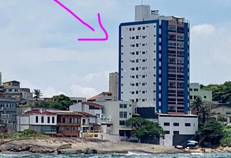 Centro Apartamento | Apartamento Pé na Areia e águas tranquilas no centro de Guarapari