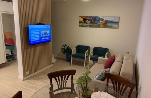 Morro do Maluf Apartamento | Apartamento pé na areia com piscina aquecida