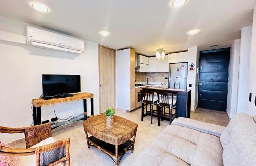 Ricaurte Apartamento | Apartamento Santis moderno y completo vacacional
