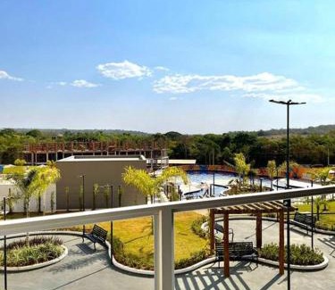 Setor Lagoa Quente Apartamento | Apartamento Suíte - Lagoa Eco Towers Resorts