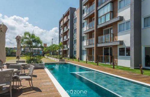 Barra do Jacuipe Apartamento | Apartamentos em Condomínio com Piscina e Academia - AGA