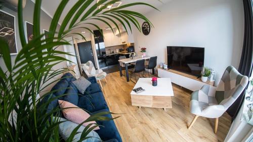 Brzezno Apartamento | Apartamenty Baltica Towers Modern White&Black