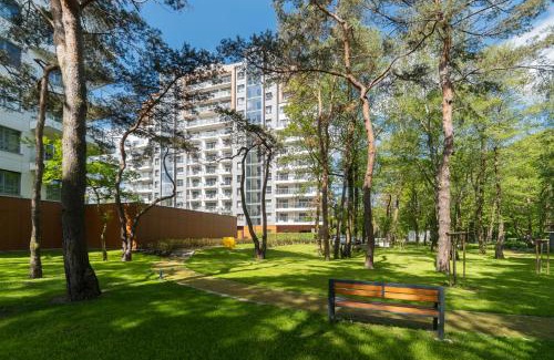 Brzezno Apartamento | Apartamenty Baltica Towers Modern White&Black