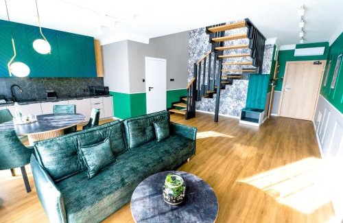 Swinoujscie Apartamento | Aparthotel Green Concrete - Free Beach Bus