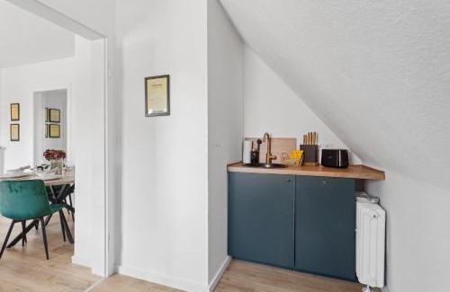 Bielefeld Apartamento | Aparties I Bielefeld mitte I voll ausgestattet I hochwertige Betten I Top Lage