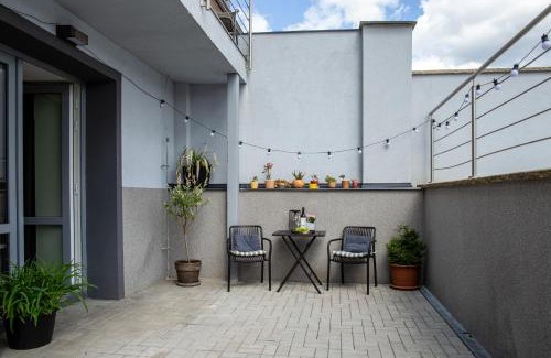 Kolin 2 Apartamento | Apartmán Yellow Submarine se slunnou terasou