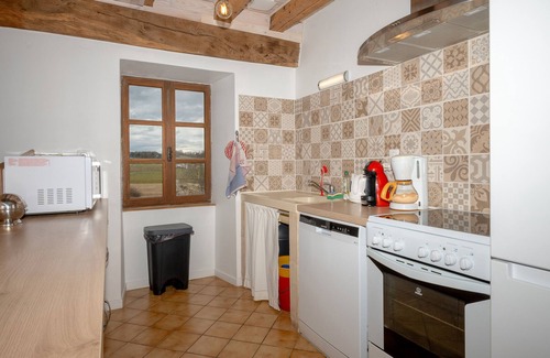 Saint-Maurice-de-Rotherens Apartamento | Apartamento 'Les Hirondelles' con vistas a la montaña, terraza privada y jardín privado