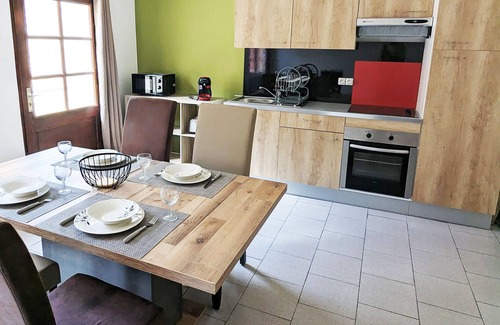 Villefranche-de-Conflent Apartamento | Apartment with balcony mountain view Le Fort 2 Résidence Les Rosalys