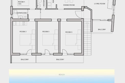 Podgora Apartamento | Apartman Lampić with beautiful sea view