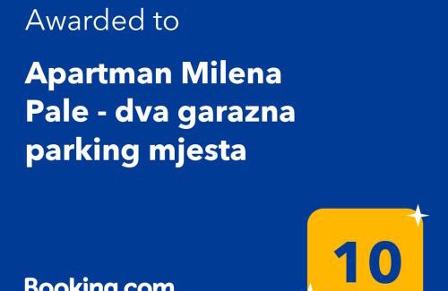 Pale Apartamento | Apartman Milena Pale - dva garazna parking mjesta