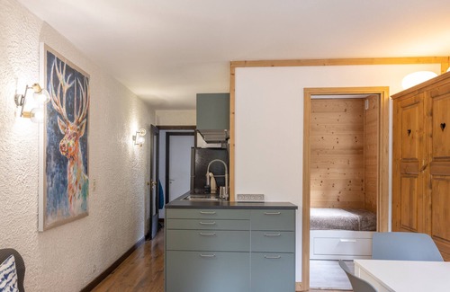 Les Contamines-Montjoie Apartamento | Apartamento "5 à 6 Personnes" con vistas a la montaña y piscina compartida