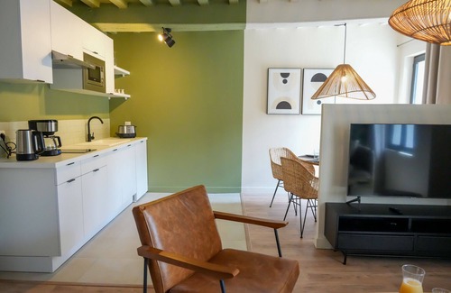 Saint-Valery-sur-Somme Apartamento | Apartamento-Lujoso-Baño para personas con movilidad reducida-Vista a lugar em...