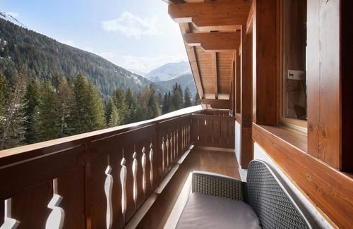 Santa Caterina Valfurva Apartamento | Apartamento 'Chalet Primula 13' con vistas a la montaña, jardín compartido y Wi-Fi