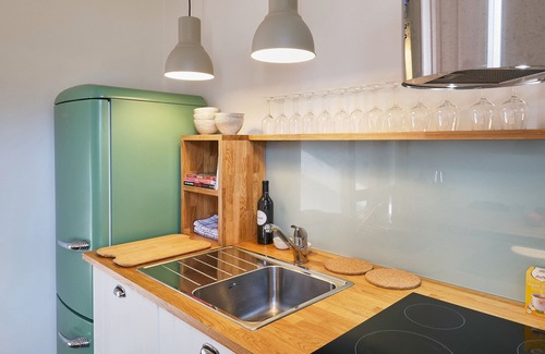 Neunkirchen-Seelscheid Apartamento | Apartamento en el patio con entramado de madera 'casa en movimiento'