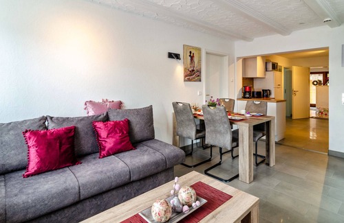 Sipplingen Apartamento | Apartamento "Ferienwohnung Lindau" con balcón cubierto, Wi-Fi y televisión