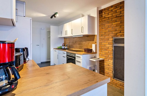 Sipplingen Apartamento | Apartamento "Ferienwohnung Lindau" con balcón cubierto, Wi-Fi y televisión
