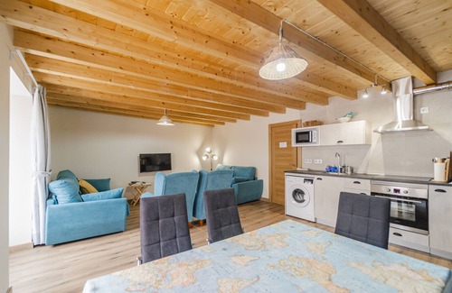San Martin de Rubiales Apartamento | Apartamento 'Agua' con jardín compartido, balcón y Wi-Fi