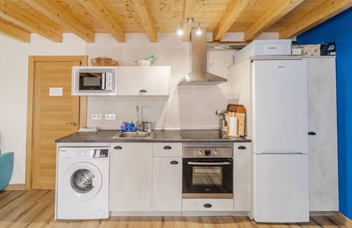 San Martin de Rubiales Apartamento | Apartamento 'Agua' con jardín compartido, balcón y Wi-Fi