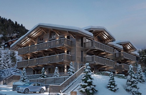 Saint-Etienne-de-Tinee Apartamento | Apartamento "Aspen Park 101" con terraza privada y Wi-Fi