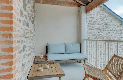 Saint-Benoit-des-Ondes Apartamento | Apartamento 'Les Ebihens' con terraza privada y Wi-Fi