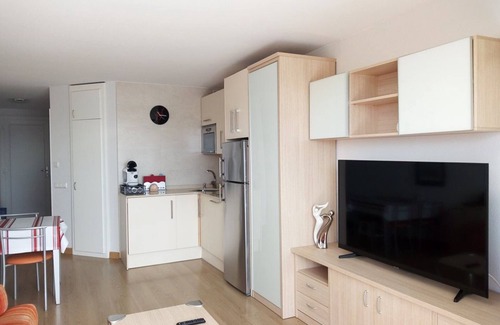 Vieux-Boucau-les-Bains Apartamento | Apartamento para 4 pers con piscina y terraza, estacionamiento privado, se aceptan mascotas