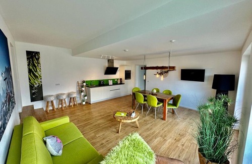 Gmain Apartamento | Apartamento Garden Suite con 2 habitaciones para 1-6 personas con 2 baños, así como terraza.