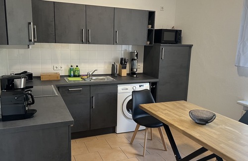Schipkau Casa | Apartment "1 - Haus Lausitzring" with Private Terrace & Wi-Fi