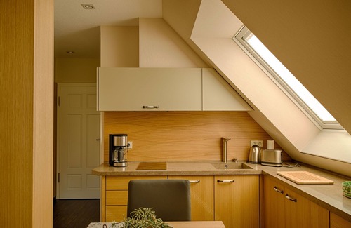 Burg-Dorf Apartamento | Apartment 1 living room/kitchenette, bedroom, shower/WC, breakfast room. - Schrebenza Apartments