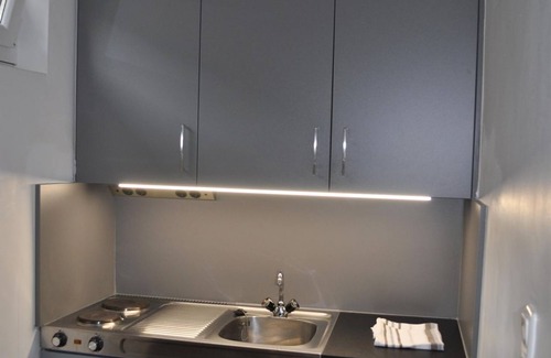 Podersdorf am See Apartamento | Apartment/1 Schlafraum/dusche, WC - Appartementhaus Josefikeller