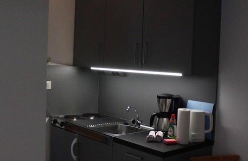 Podersdorf am See Apartamento | Apartment/1 Schlafraum/dusche, WC - Appartementhaus Josefikeller
