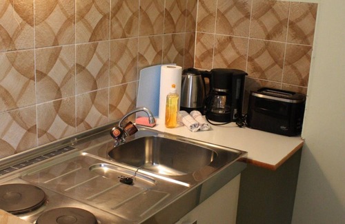 Podersdorf am See Apartamento | Apartment/1 Schlafraum/dusche, WC - Appartementhaus Josefikeller