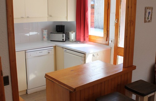 Plagne Centre Apartamento | Apartamento 10 personas Plagne Bellecôte con terraza al pie de las pistas