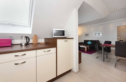 Bensersiel Apartamento | Apartamento 12 - Meckis suites panorámicas en la residencia Waterkant