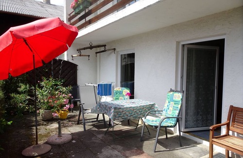 Gollenshausen a.Chiemsee Apartamento | Apartamento 1a, planta baja 47 m² - terraza - lado sur