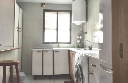 Aguadulce Apartamento | apartamento 1ª linea de Playa, piscina comunitaria