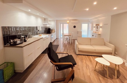 Port-Vendres Apartamento | Apartment 2 steps from the port, shops and market. Ideal for families