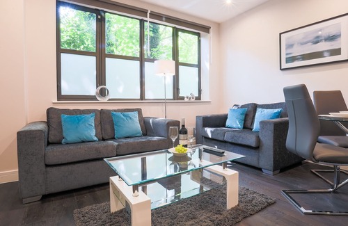 Watford Apartamento | Elegante apartamento de dos habitaciones con dos camas - Watford, con conexiones de transporte al centro de Londres