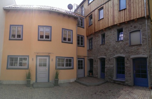 Erfurt Old Town Apartamento | Apartamento 2 Yarrow / 1. OG duplex - apartamentos en la casa de oro Schaar