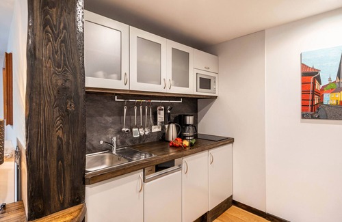 Buetzow Apartamento | Apartamento '2-Zimmer - Vierburg Bützow' con Terraza Compartida, Jardín Compartido y Wi-Fi