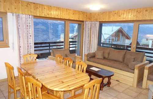 Nendaz Apartamento | Apartamento en Veysonnaz junto al teleférico