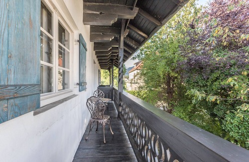 Brannenburg Apartamento | Apartamento 2Rad-Freunde con vistas a la montaña, balcón y Wi-Fi
