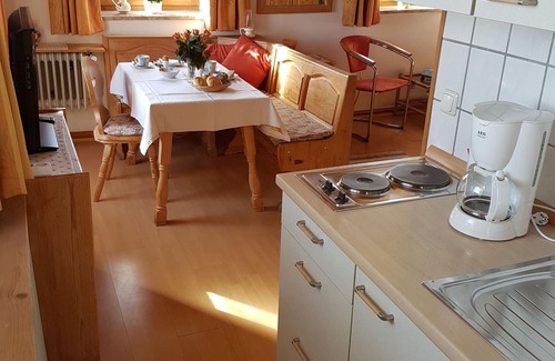 Seeon-Seebruck Apartamento | Apartamento con balcón para 2 personas.
