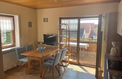 Haundorf Apartamento | Apartamento familiar en antigua granja con ovejas, cabras, patos, gallinas, conejos y gatos