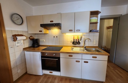 Unterwoessen Apartamento | Apartamento de 38 m², 1-3 personas, dormitorio, cocina, TV por cable, balcón