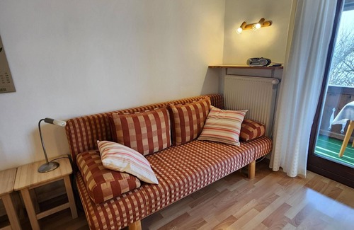 Unterwoessen Apartamento | Apartamento de 38 m², 1-3 personas, dormitorio, cocina, TV por cable, balcón