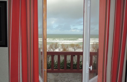 Hendaye Apartamento | 65m² 4 ****. Panorámica vista al mar-playa 20m libre garaje / wifi